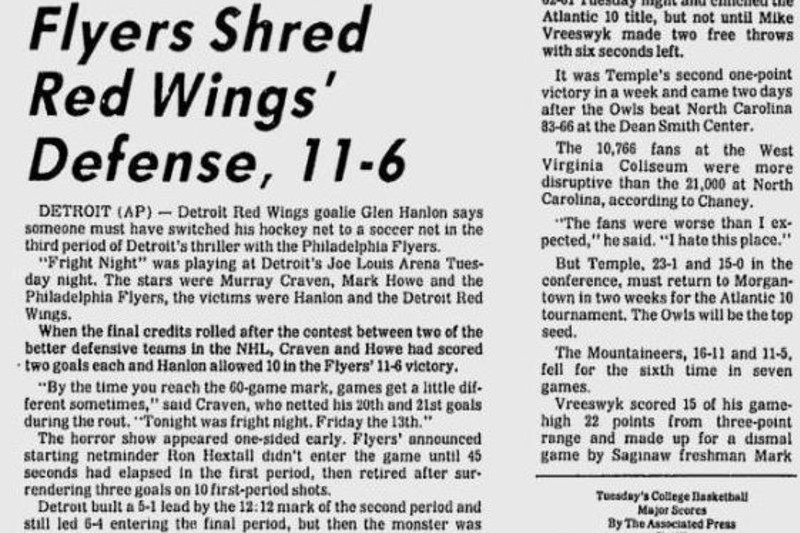 Flyers 9-0 at home vs. Detroit Red Wings since '98; Here's look at amazing  streak 