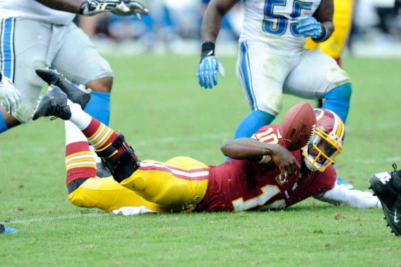 Lions vs. Redskins 2013 results: Detroit win drops Washington to 0