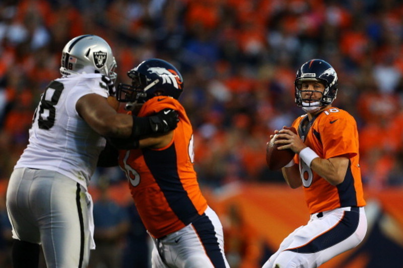 Manning's 3 TDs help Broncos beat Raiders 37-21, Sports