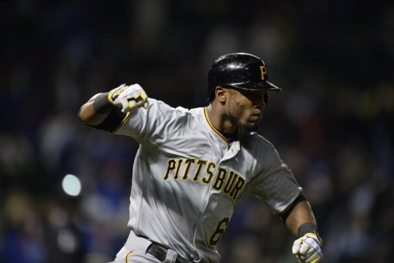 Andrew McCutchen, Marlon Byrd and Starling Marte