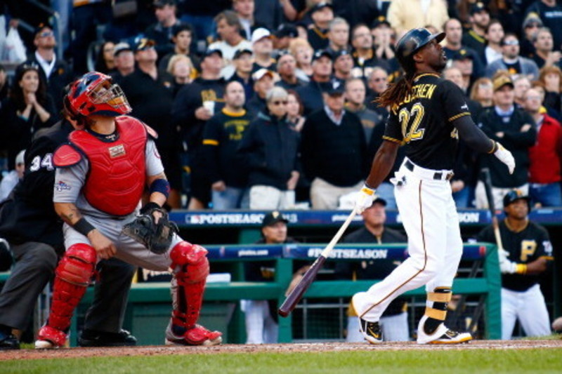 A Pittsburgh Pirates fan waves a Jolly Roger during the opening day baseball  game between the Pittsburgh Pirates and the St. Louis Cardinals at PNC Park  in Pittsburgh, Sunday, April 3, 2016.