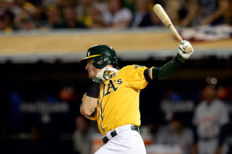  2012 Oakland Athletics A's Josh Donaldson #20 Game