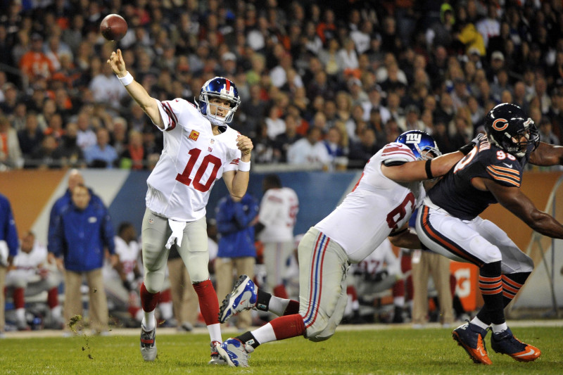 Preview: New York Giants at Chicago Bears, October 10, 2013