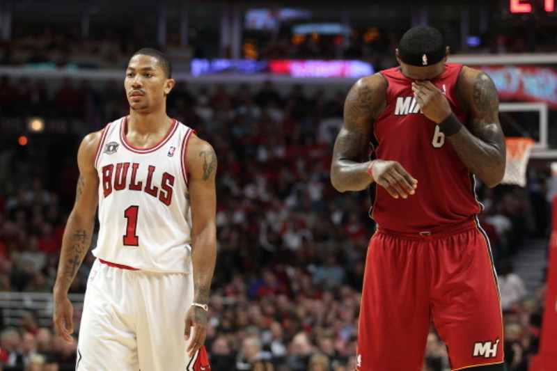 LeBron James and Miami Heat Are a Thorn in Derrick Rose and Chicago Bulls'  Side - The Source