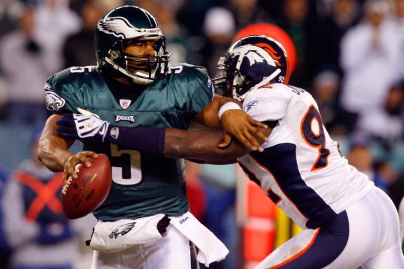 Philadelphia Eagles Donavon Mcnabb Bobby Hoying Randall 