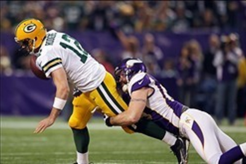 Aaron Rodgers throws four tochdowns as Green Bay Packers hammer Minnesota  Vikings, 45-7 