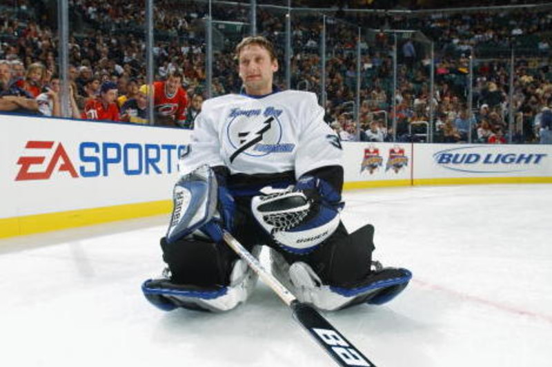 Mavin  Nikolai Khabibulin - McFarlane NHL Hockey Series 6 - Tampa Bay  Lightning Figure
