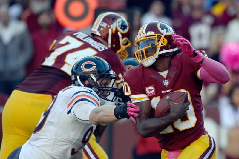 Robert Griffin's near-perfect day leads Redskins past bumbling Eagles