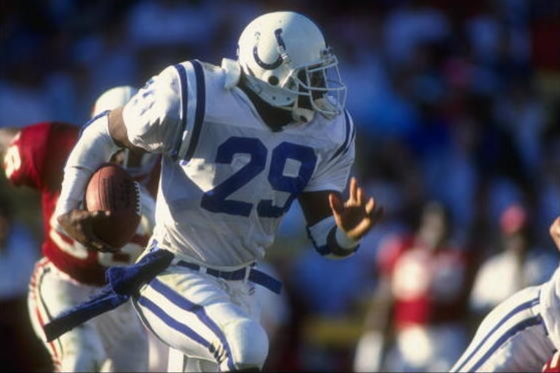 Former Indianapolis Colts great Eric Dickerson has been selected