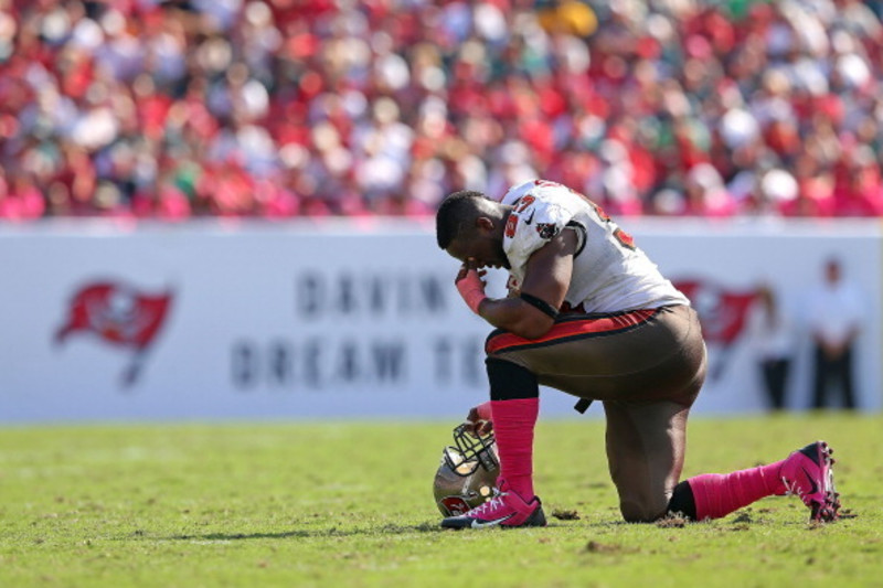 Gerald McCoy reacts to Bucs fans who are saying he should be traded