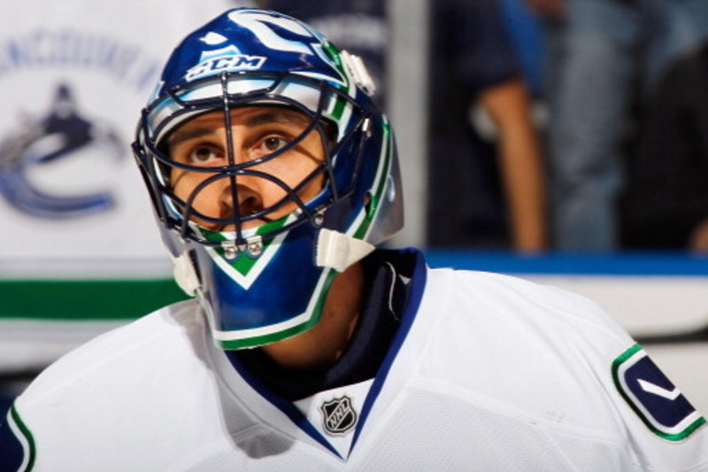 Henrik Sedin - Vancouver Canucks - NHL Player Media Tour - Worn