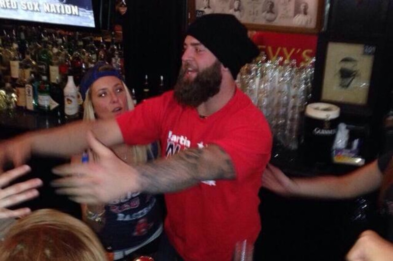 Shirtless Mike Napoli Parties in the Streets of Boston After Their Parade, News, Scores, Highlights, Stats, and Rumors