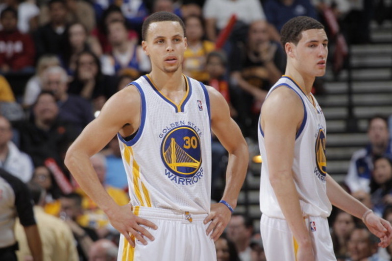 Stephen Curry regrets behind-the-back pass to Klay Thompson in