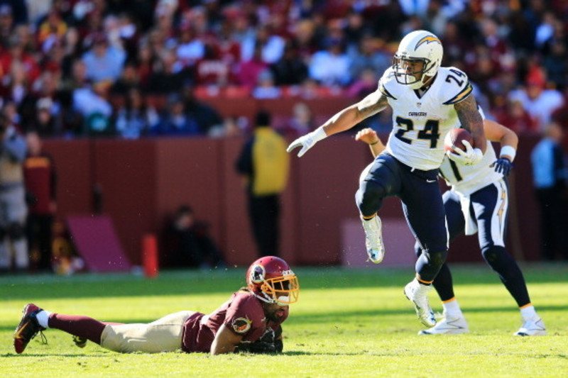 NFL Week 14 Preview: Redskins at Chargers