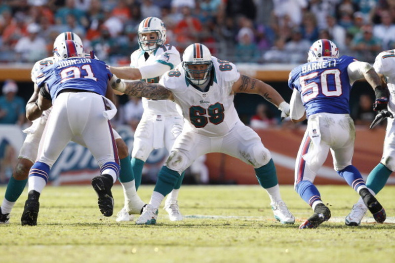 Miami Dolphins 68 Richie Incognito white Elite