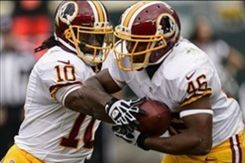 Robert Griffin III: Alfred Morris is Washington Redskins' biggest offensive  weapon - Sports Illustrated