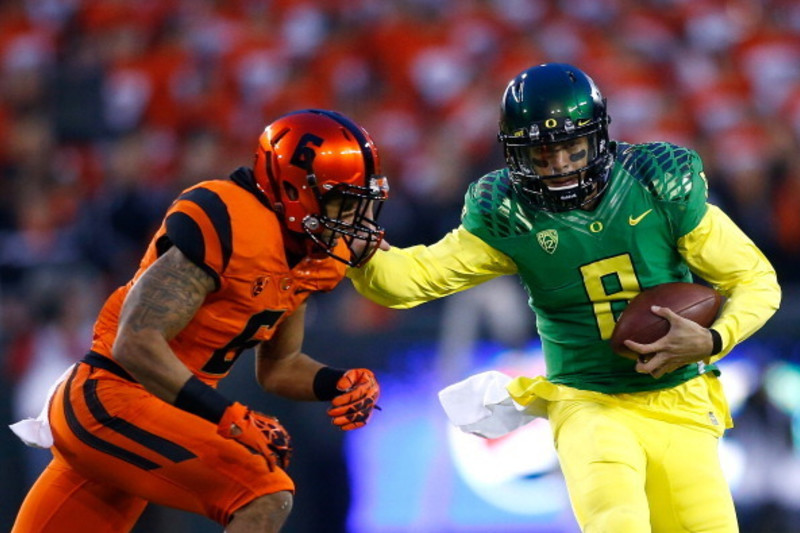 Are Oregon's De'Anthony Thomas and Marcus Mariota NFL-Ready?, News,  Scores, Highlights, Stats, and Rumors