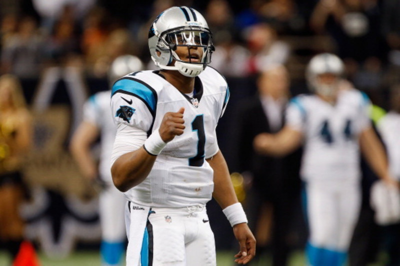 Cam Newton's deep throws buried the Saints, with a little help from the  Saints 