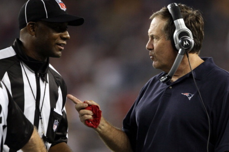 The NFL is considering allowing coaches to challenge all penalties