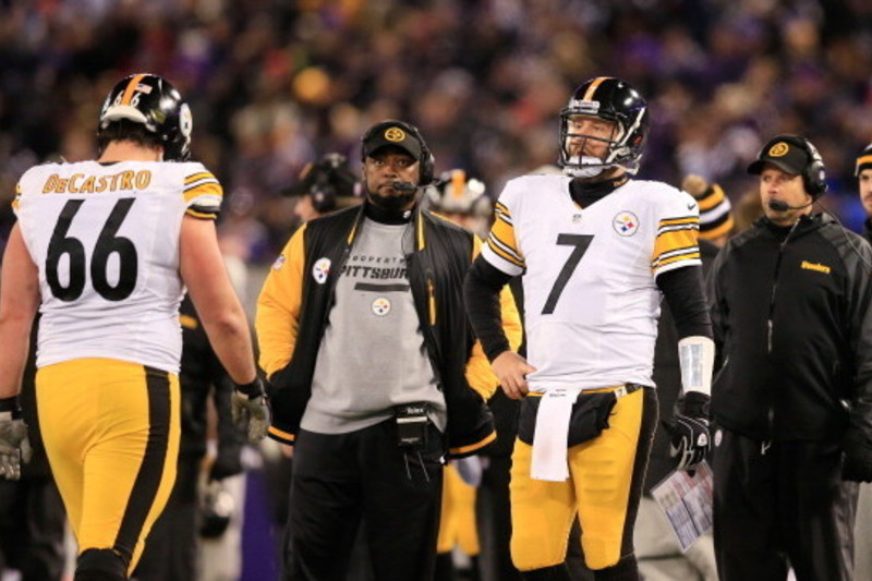 Ben Roethlisberger refusing to go down with a whimper