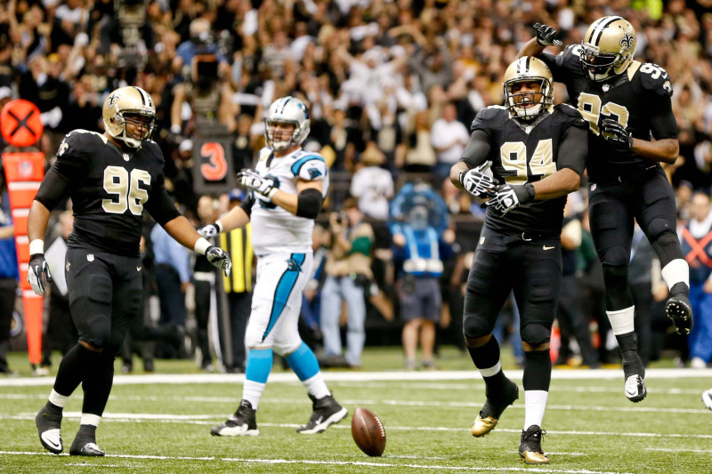 Newton totals three scores, Panthers top Saints 27-22