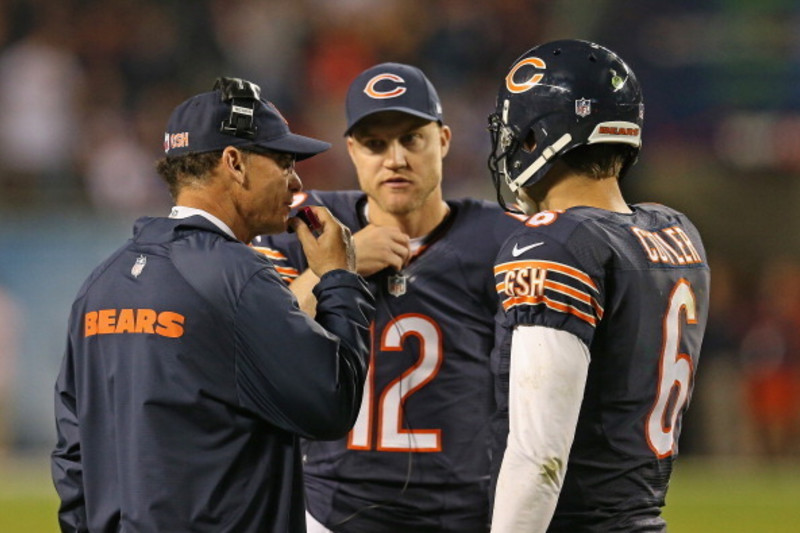 Josh McCown jumps into Chicago Bears' quarterback hot seat