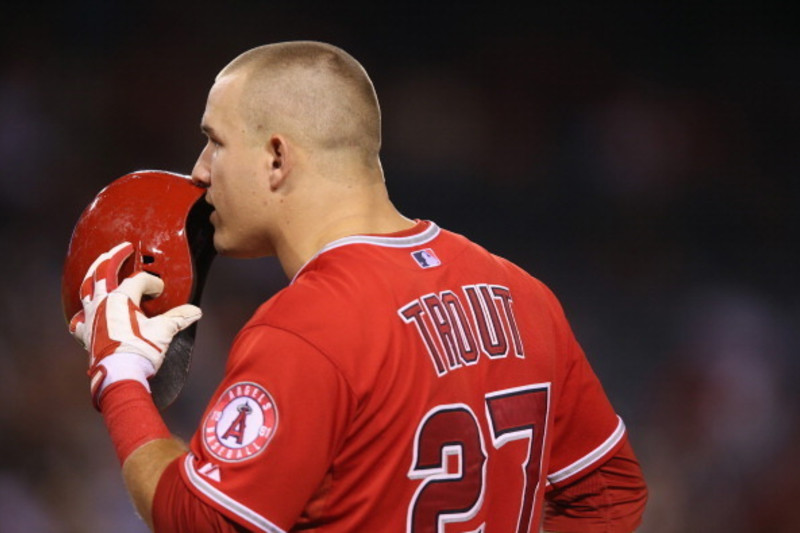 Angels' Mike Trout stays humble after passing Yankees legend Joe