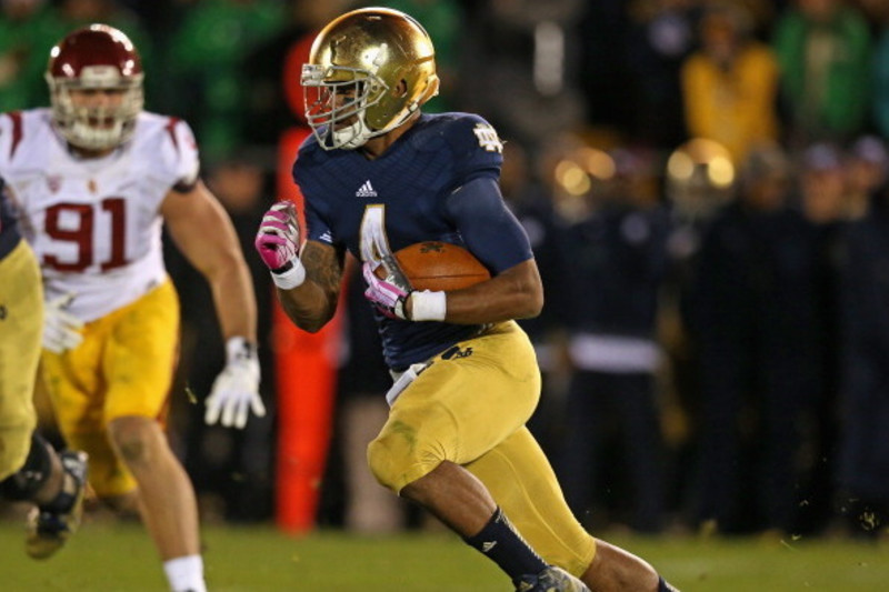 Notre Dame's Performance in 2013 Pinstripe Bowl Is Irish's Season in a  Nutshell, News, Scores, Highlights, Stats, and Rumors
