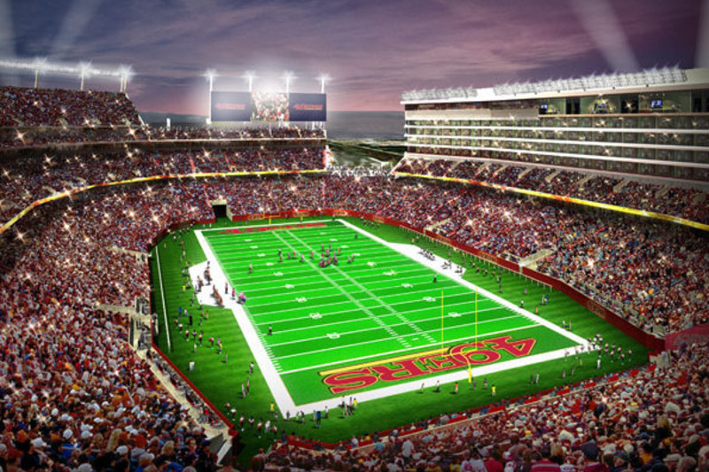 Levi's Stadium: Future 49ers Home Marks New Era After Candlestick Park |  News, Scores, Highlights, Stats, and Rumors | Bleacher Report