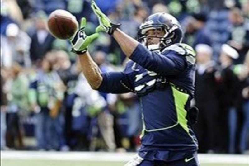 Seahawks' Baldwin has let it go with Harvin; Harvin hasn't