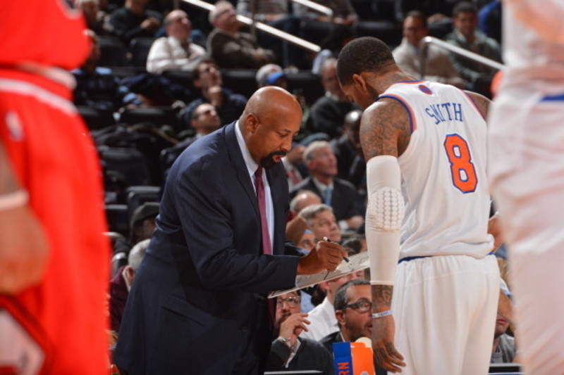 Knicks' J.R. Smith Airballs Free Throw: Mike Woodson Reacts, J.R.