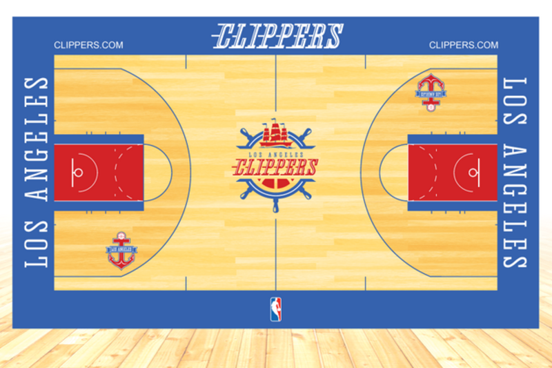 Los Angeles Clippers Logo Redesign  Logo redesign, Nba logo, Los angeles  clippers