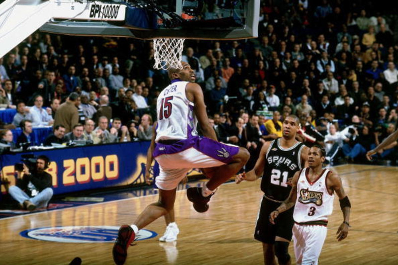 PBA and NBA World - The 2001 NBA All-Star Game is considered as one of the  greatest All-Star Games in history. The East won when Vince Carter blocked  the game winning shot