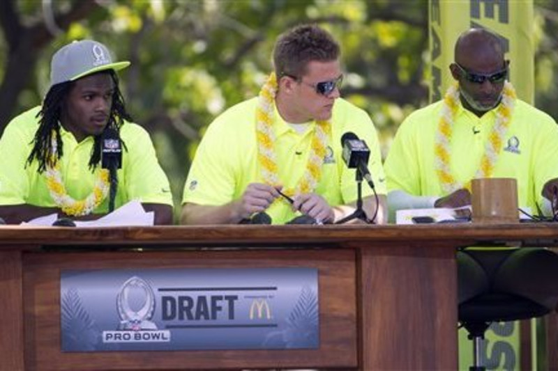 Pro Bowl Draft 2014 Results: Team Rice vs. Team Sanders Fantasy