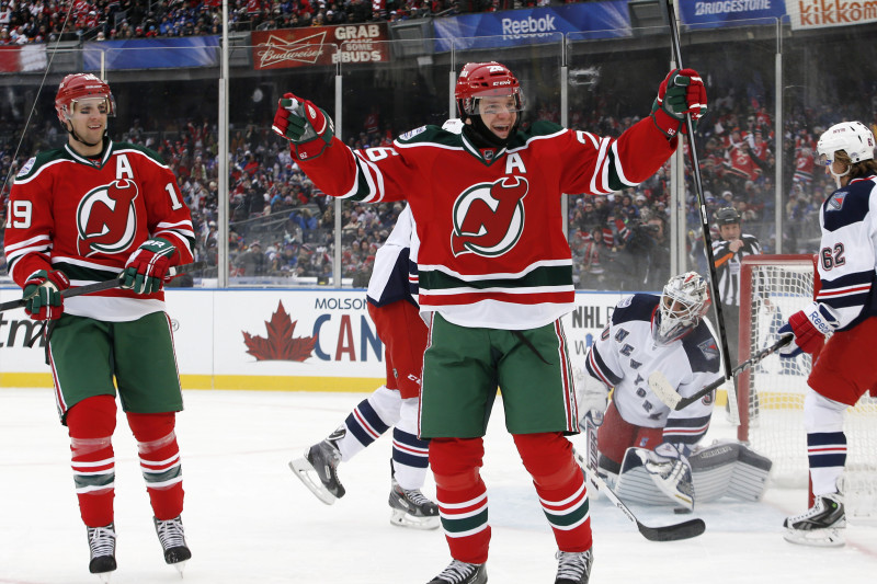 Stadium Series 2014 jerseys: Devils will bring back green for