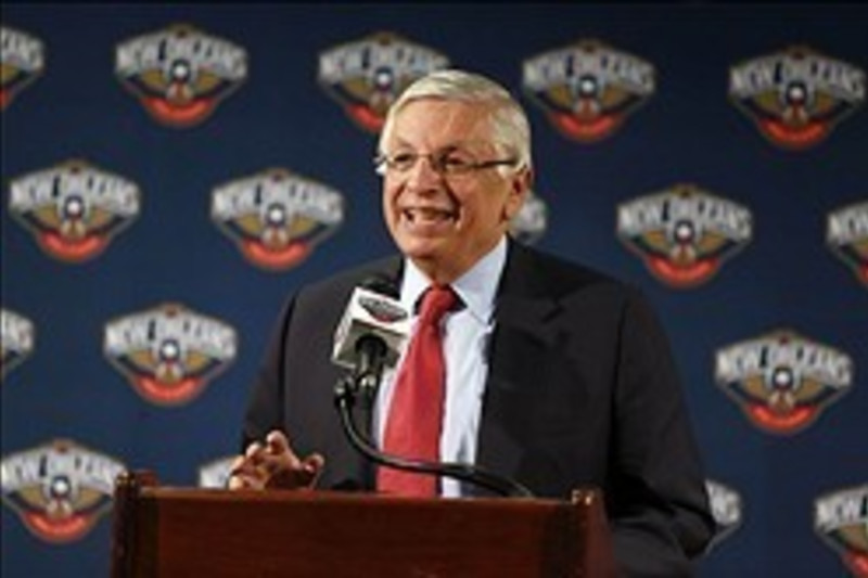 NBA - 2079050JG024_2003_Draft NEW YORK - JUNE 26: LeBron James who was  selected by the Cleveland Cavaliers shakes hands with NBA Commissioner  David Stern during the 2003 NBA Draft at the Paramount