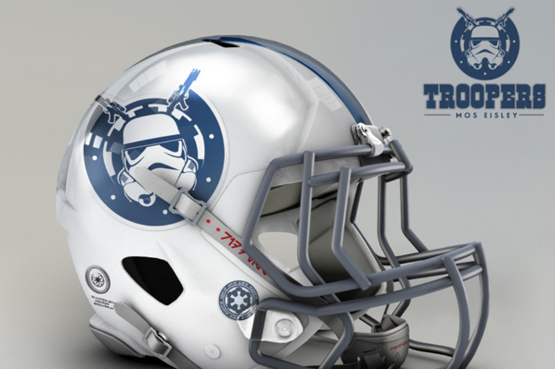 Star wars football sales helmets