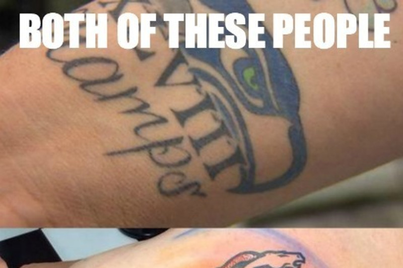 Broncos Fan's Super Bowl XLVIII Tattoo Turns into Learning Experience