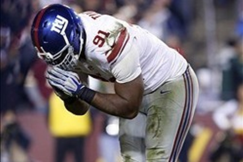 Giants name Eli Manning, Justin Tuck, Chase Blackburn captains