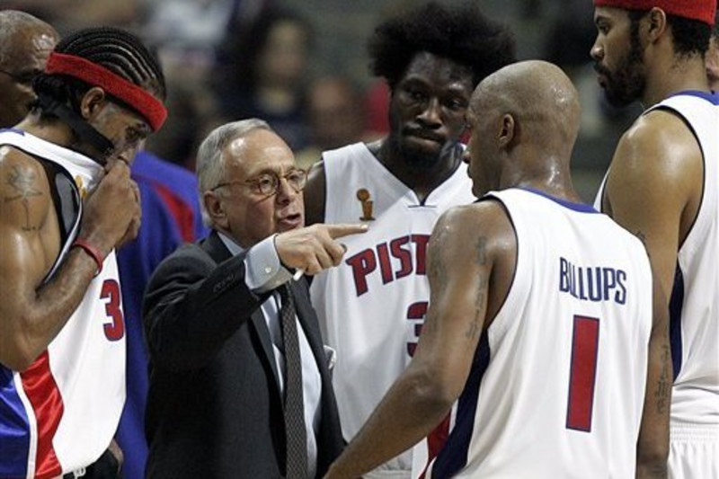 The 2004 Detroit Pistons are the only championship winning team without a  top 75 player!: The modern day Bad Boy Pistons had some Hall of fame  caliber players, but none in the