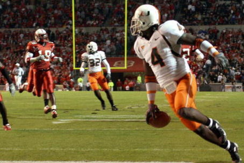 Devin Hester Miami Hurricanes 8 X 10 Photo