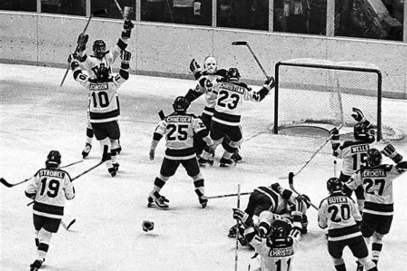 43 years ago Wednesday, U.S. hockey team defeats Soviets in Olympics