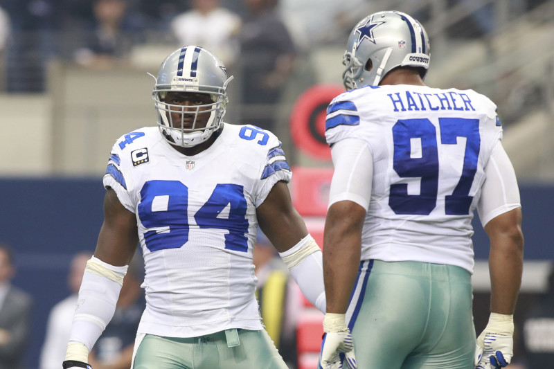 Cowboys great DeMarcus Ware celebrates retirement of No. 94 jersey