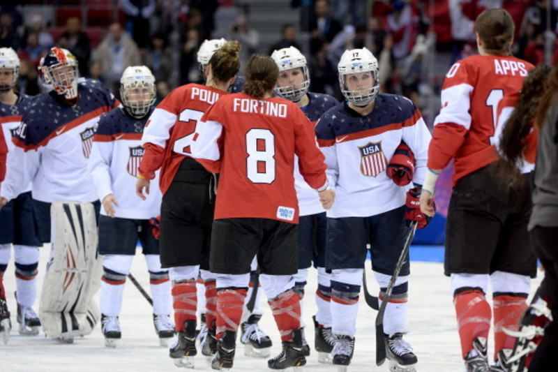 The U.S. Women's Ice-Hockey Team's Hard Road to the Winter Olympics Finals