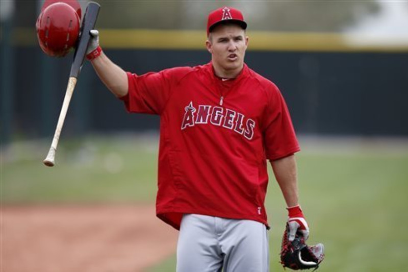 Los Angeles Angels - If you mustache us why Mike Trout is sporting a  brilliant 80's hairstyle we're getting ready for our Throwback Homestand  at Angel Stadium! Grab yourself a radical 80s