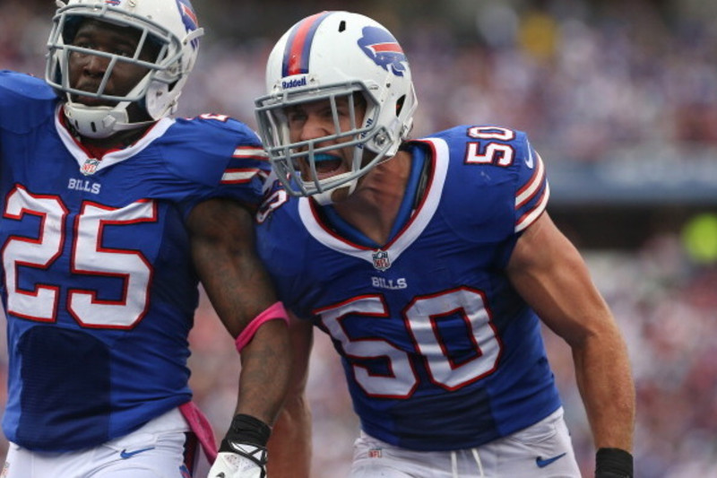 Brandon Spikes, Keith Rivers contribute to 3 differences in Bills'  linebackers without Kiko Alonso 