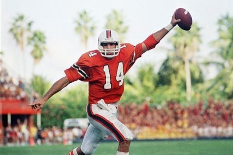 Jim Kelly among top Miami Hurricanes players of the 1980s