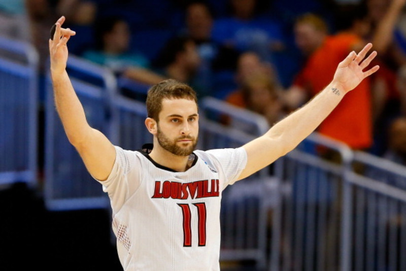 March 05, 2014: Louisville Cardinals forward Luke Hancock #11