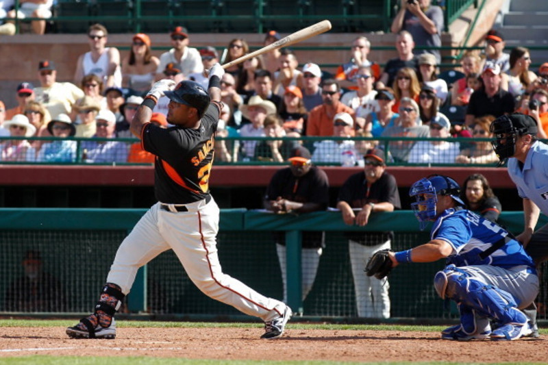 Giants' Madison Bumgarner sharp in spring training outing