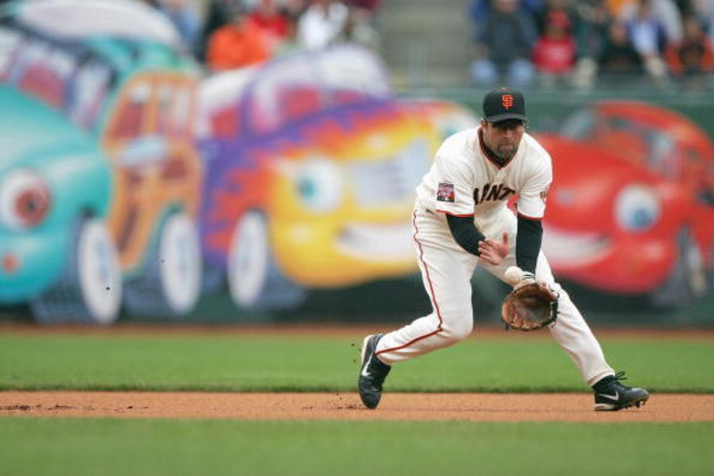 Rich Aurilia of the San Francisco Giants during a 1999 Major